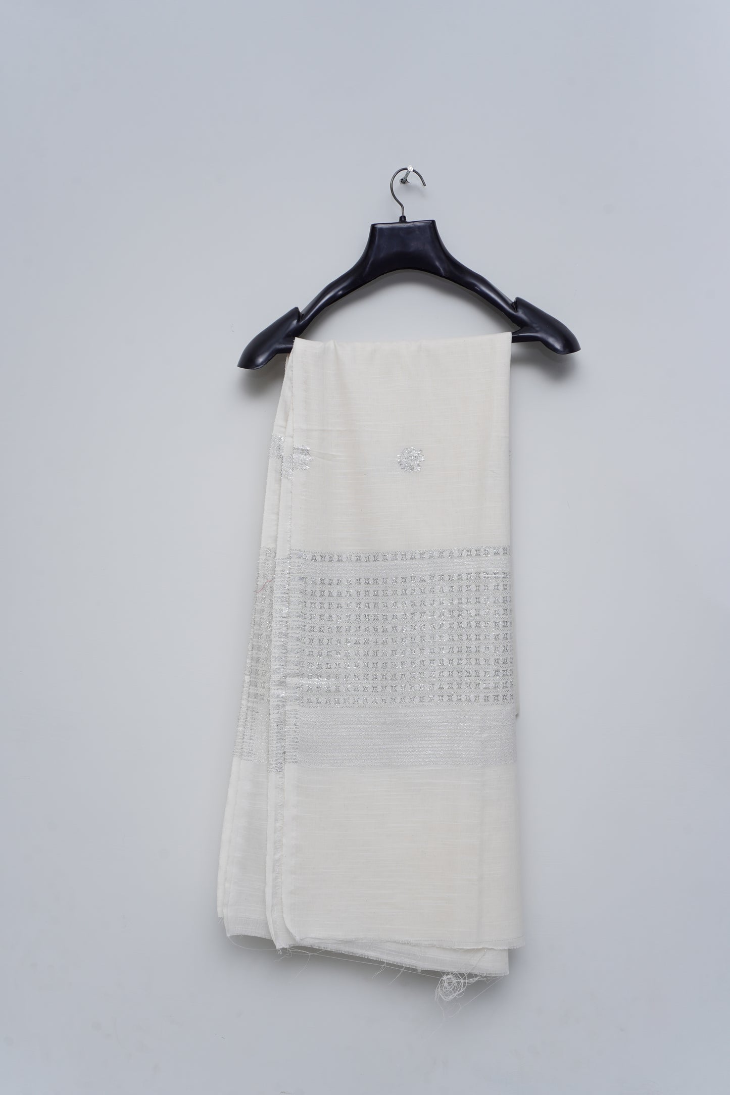 Egg shell White Dupatta