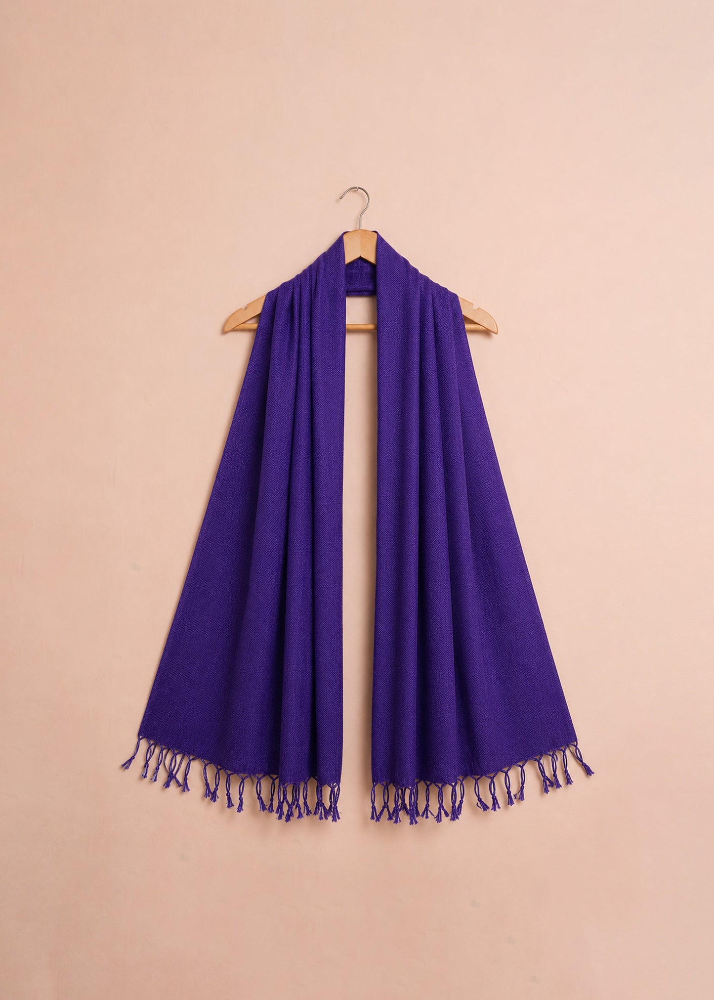 Deep Royal Purple Shawl