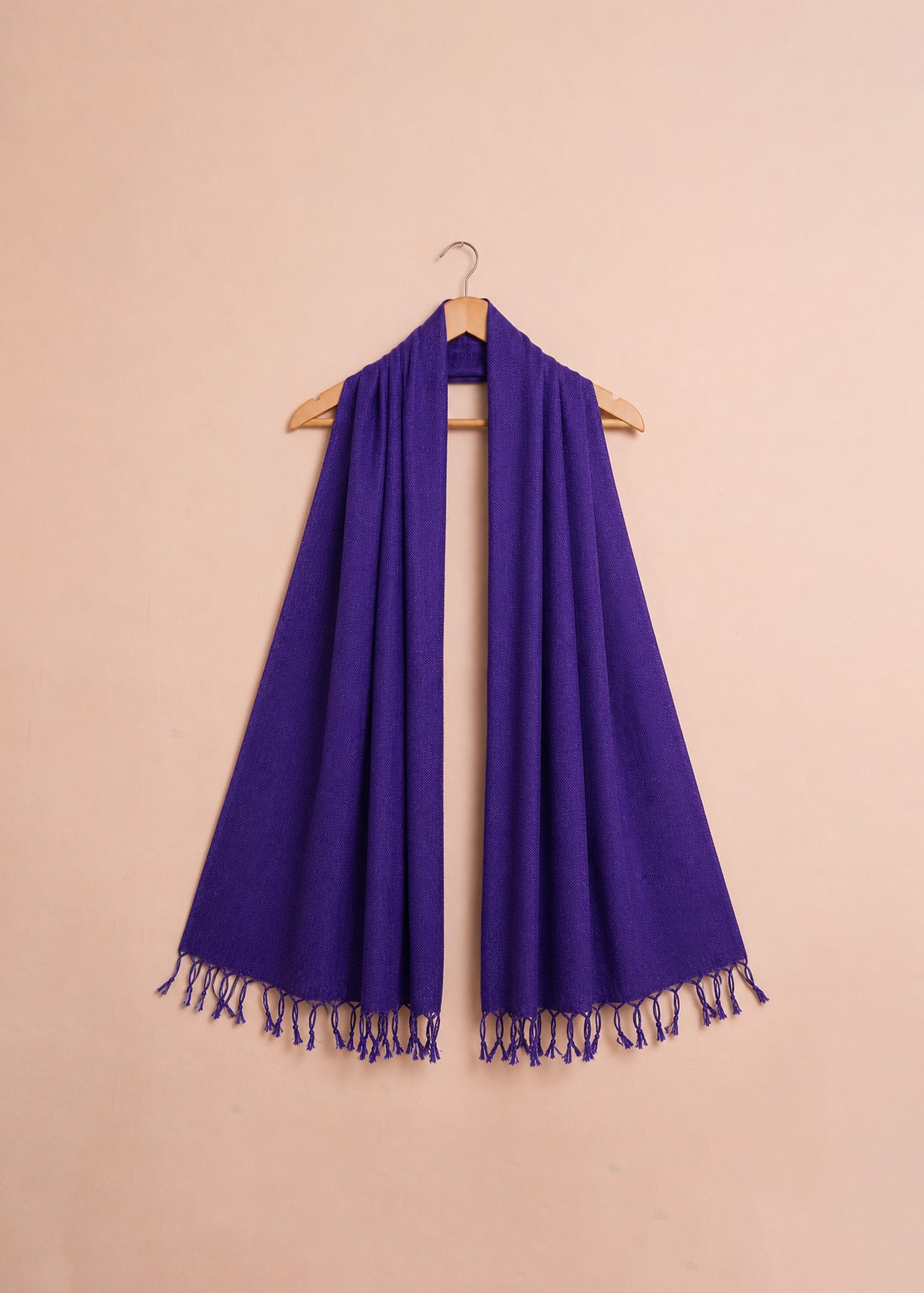 Deep Royal Purple Shawl