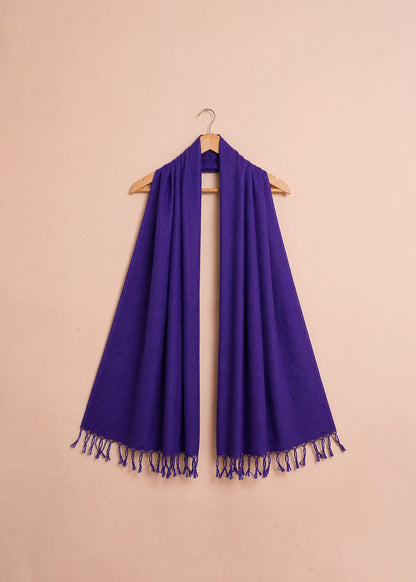 Deep Royal Purple Shawl