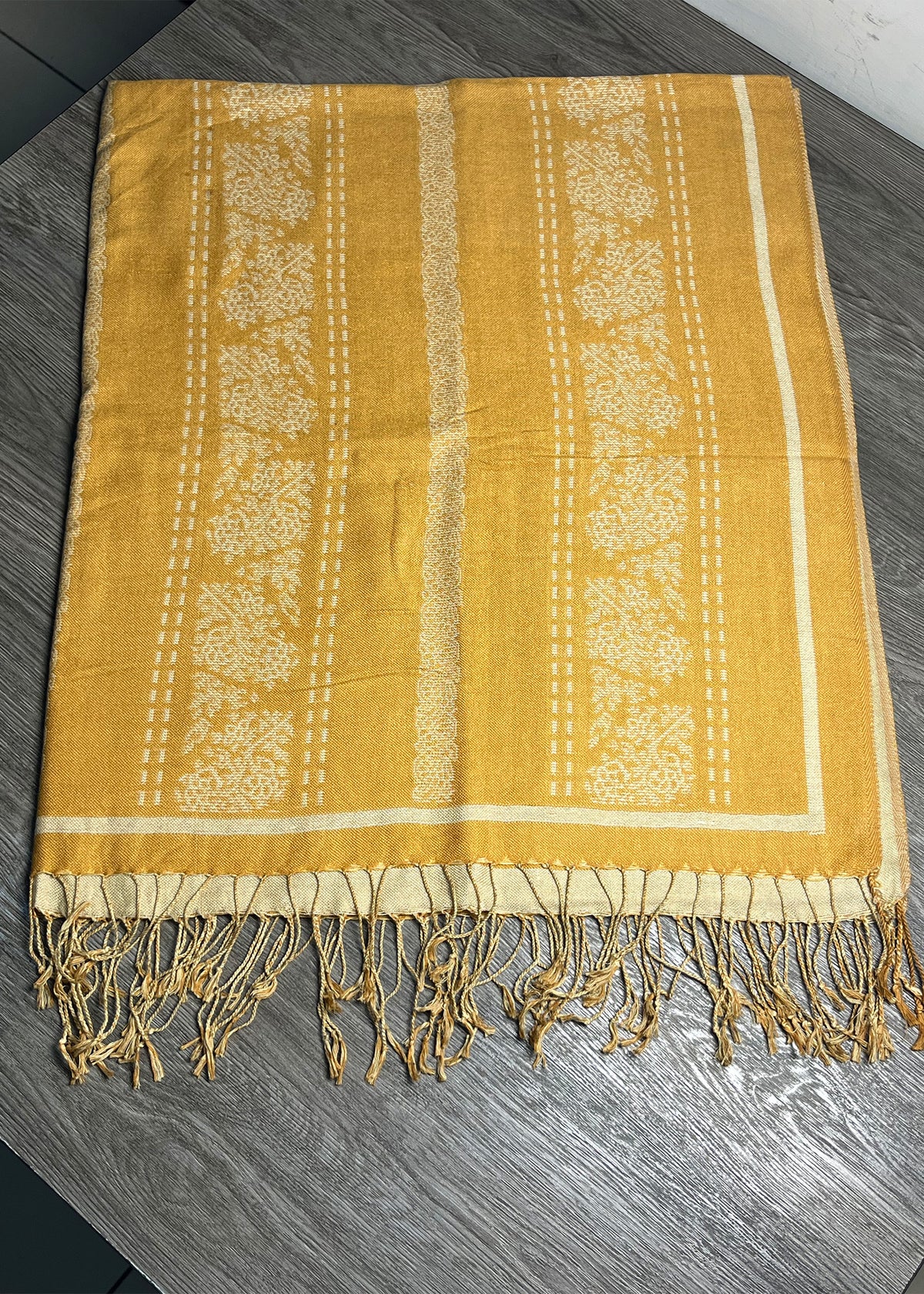Golden Mustard Shawl