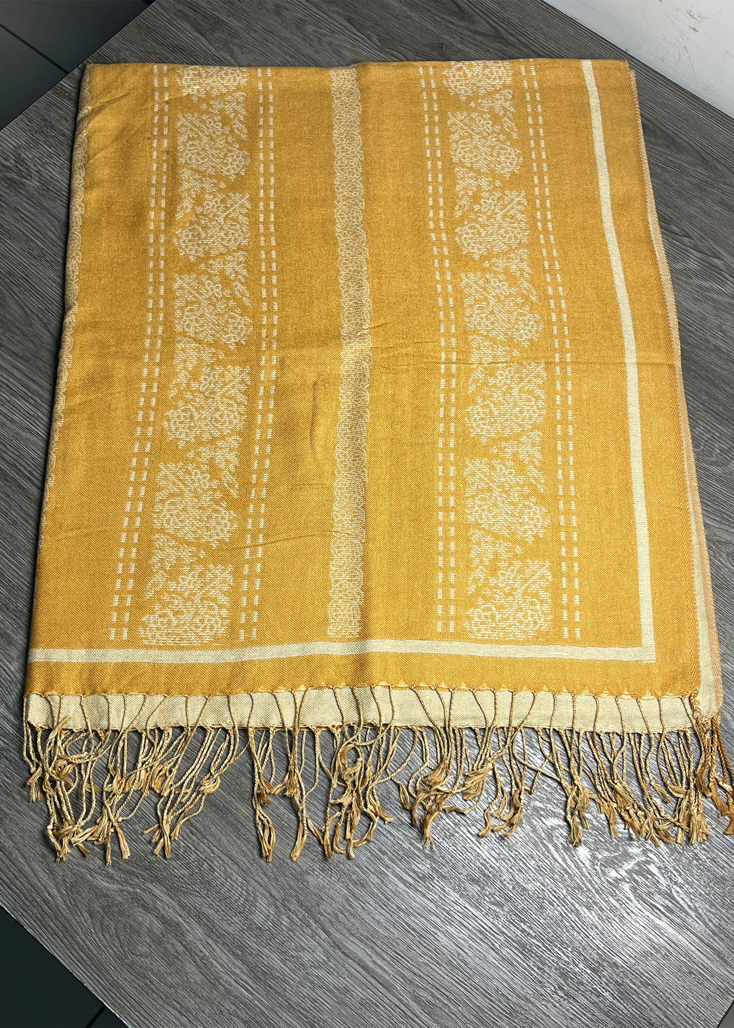 Golden Mustard Shawl
