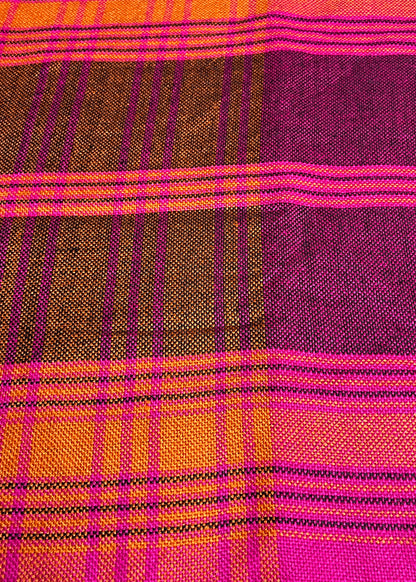 Magenta Pink Woven Shawl