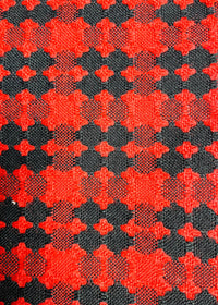 Fiery Red Shawl