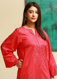 Ruby Essence – Embroidered Premium Lawn Two-Piece