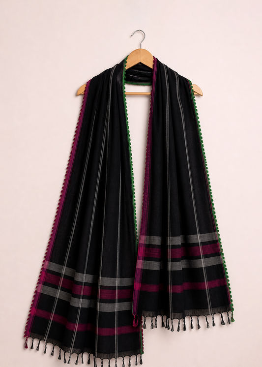 Black Dupatta