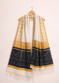 Charcoal Dupatta