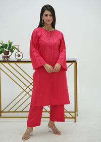 Ruby Essence – Embroidered Premium Lawn Two-Piece