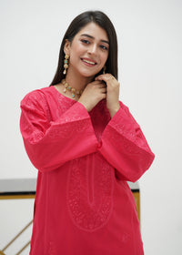 Ruby Essence – Embroidered Premium Lawn Two-Piece