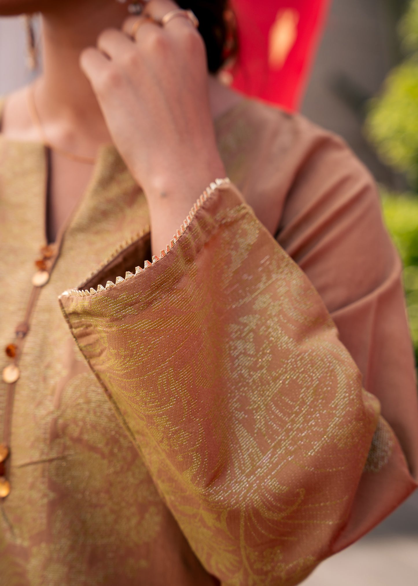 Skin Glow Jacquard 3 Piece