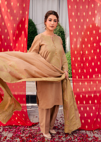 Skin Glow Jacquard 3 Piece