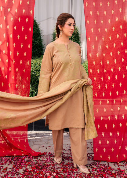Skin Glow Jacquard 3 Piece