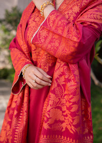 Pink Ember Royale Jacquard 3 Piece