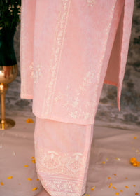 Blush Serenity Pink-Embroidered Lawn Two-Piece
