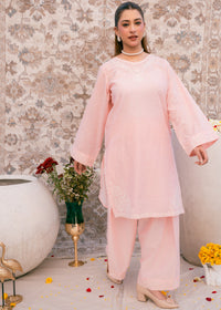 Blush Serenity – Embroidered Lawn Two-Piece