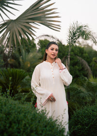 Ivory Grace – Textured Lawn Two-Piece
