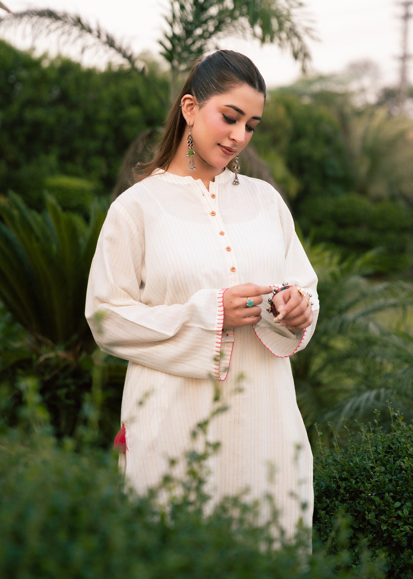 Ivory Grace – Textured Lawn Two-Piece