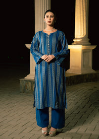 Azure Elegance 2 Piece Suit