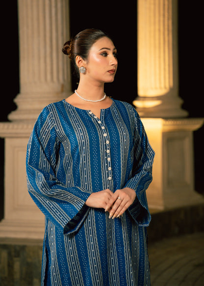 Azure Elegance 2 Piece Suit
