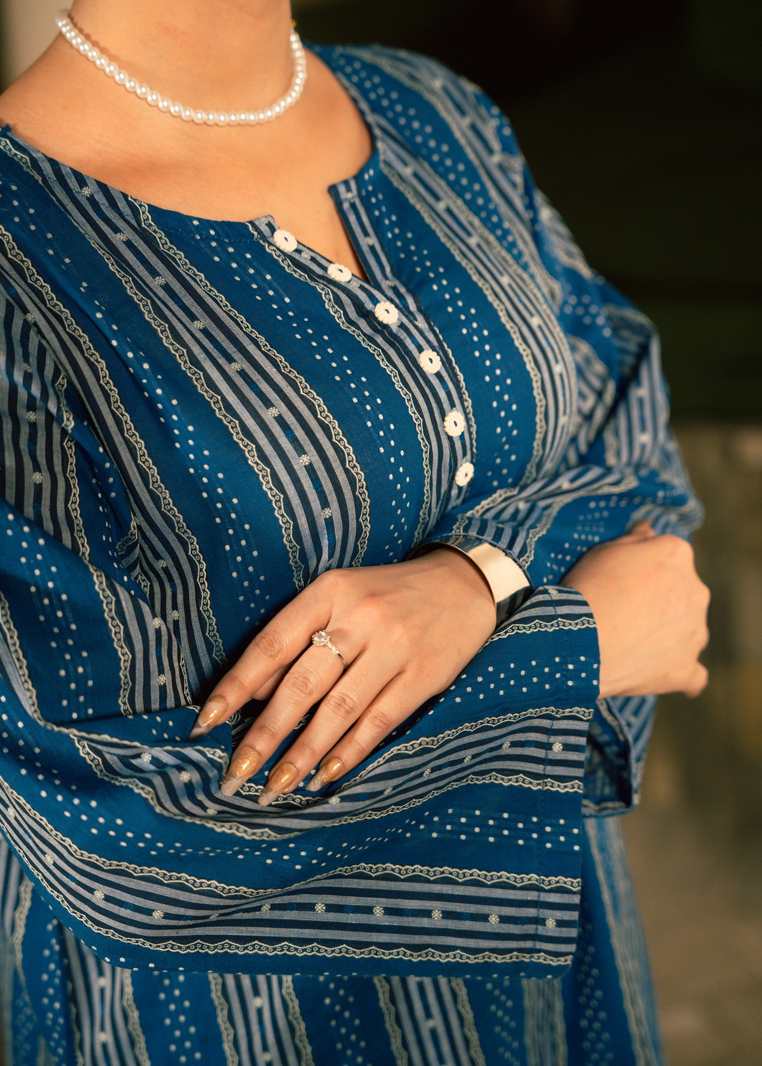 Azure Elegance 2 Piece Suit