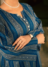 Azure Elegance 2 Piece Suit