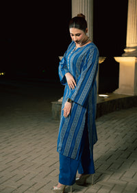 Azure Elegance 2 Piece Suit