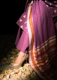 Plum Chic Jacquard 3 Piece Suit