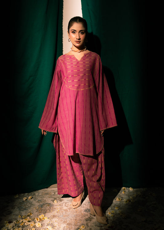 Rani Noor – Handcrafted Jacquard Two-Piece