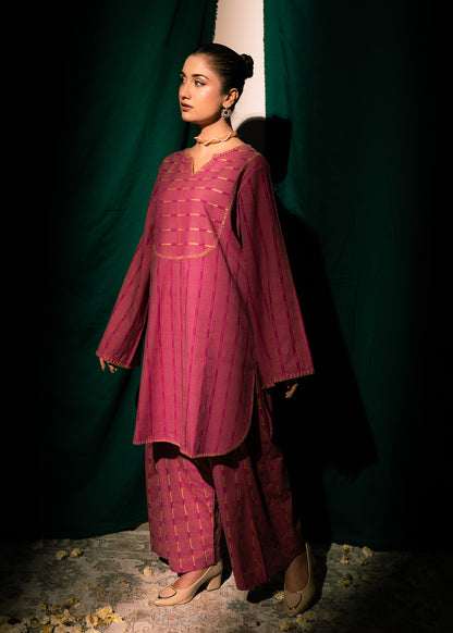 Rani Noor – Handcrafted Jacquard Two-Piece