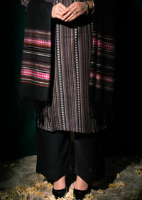 Midnight Stripe Jacquard 3 Piece Suit