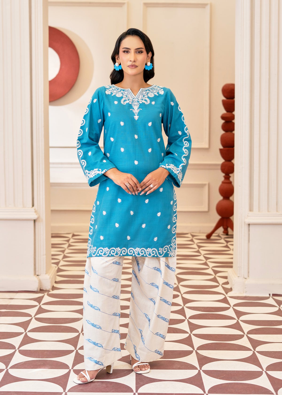 Azure Grace-Turquoise Blue