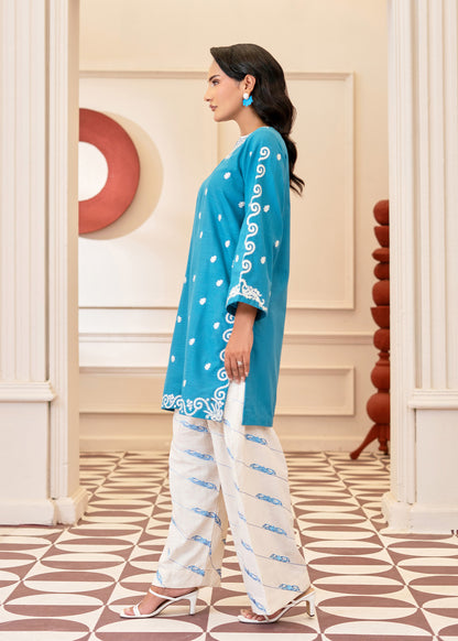 Azure Grace-Turquoise Blue