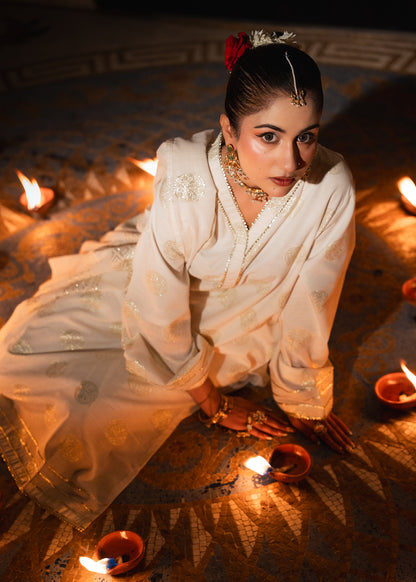 Noor-e-Zar – Luxury Jacquard Three-Piece
