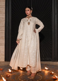 Noor-e-Silver – Regal Jacquard Three-Piece