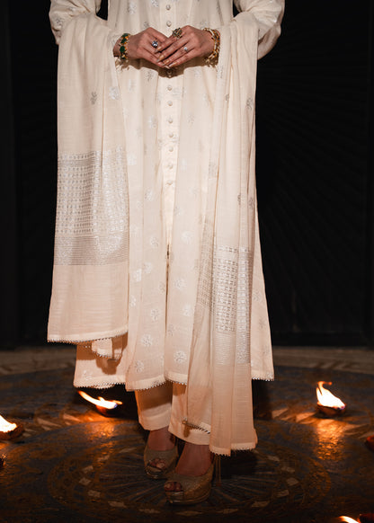 Noor-e-Silver – Regal Jacquard Three-Piece