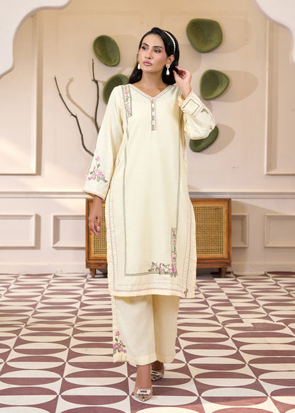Ivory Bloom-Off-White