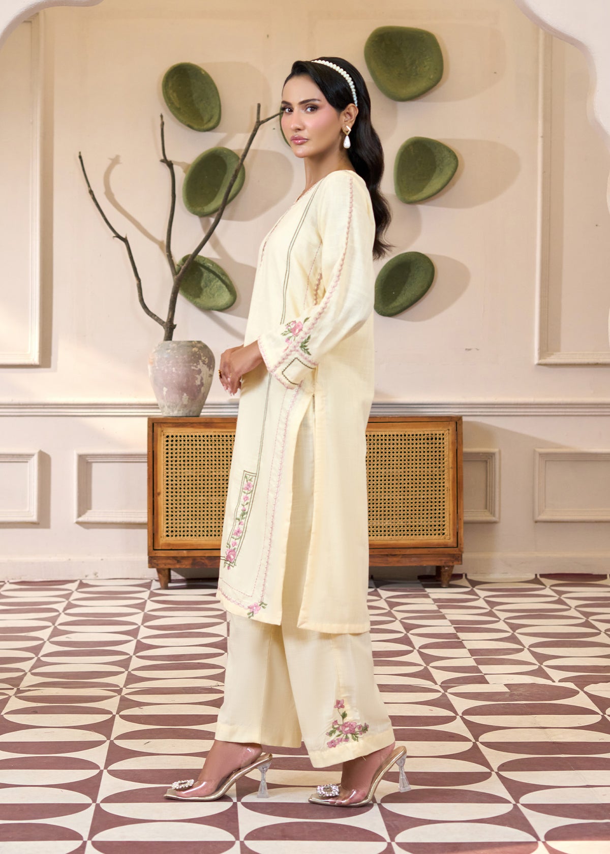 Ivory Bloom-Off-White