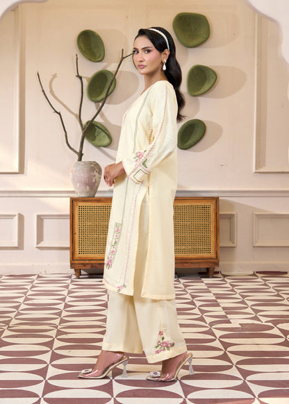 Ivory Bloom-Off-White