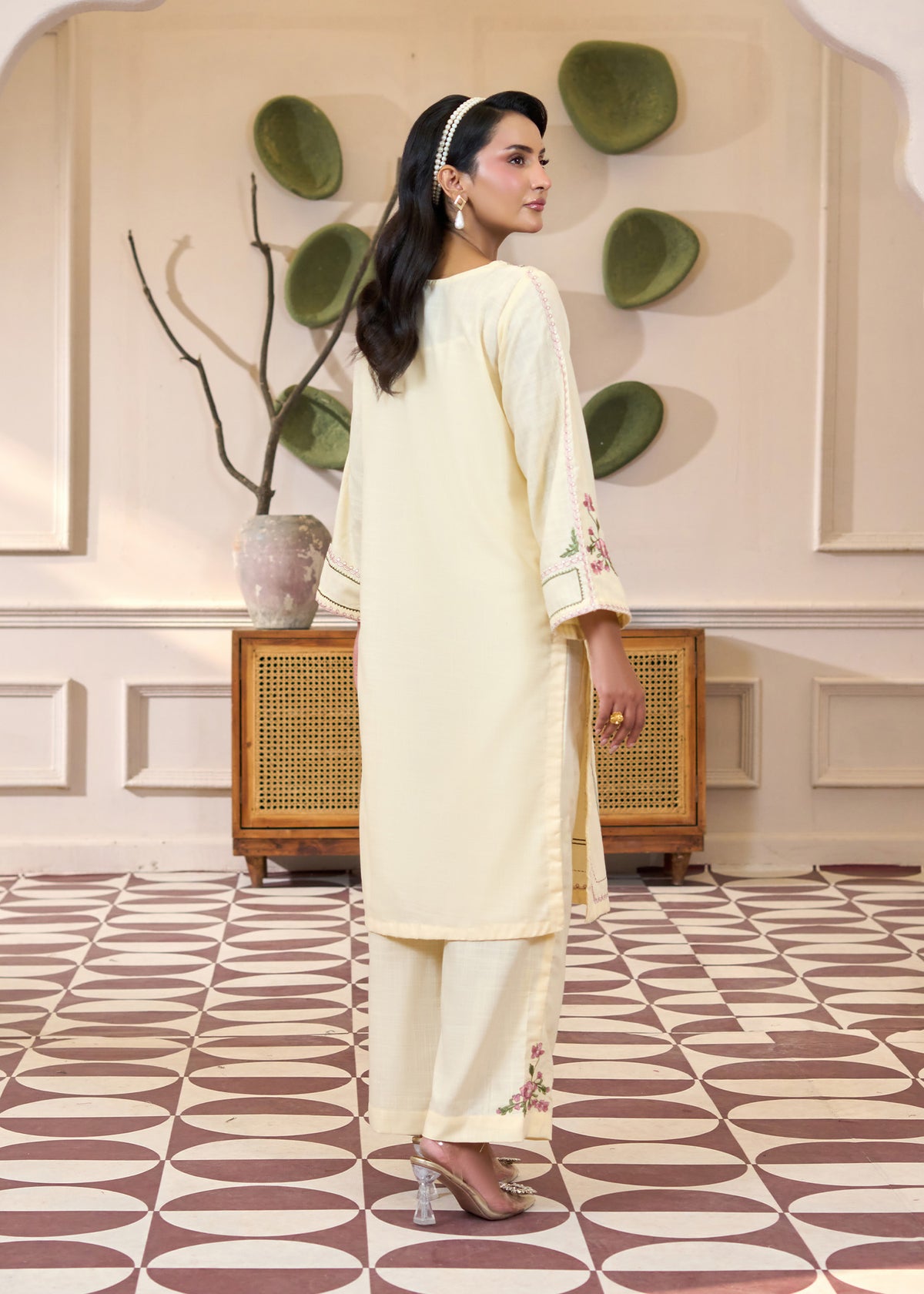 Ivory Bloom-Off-White