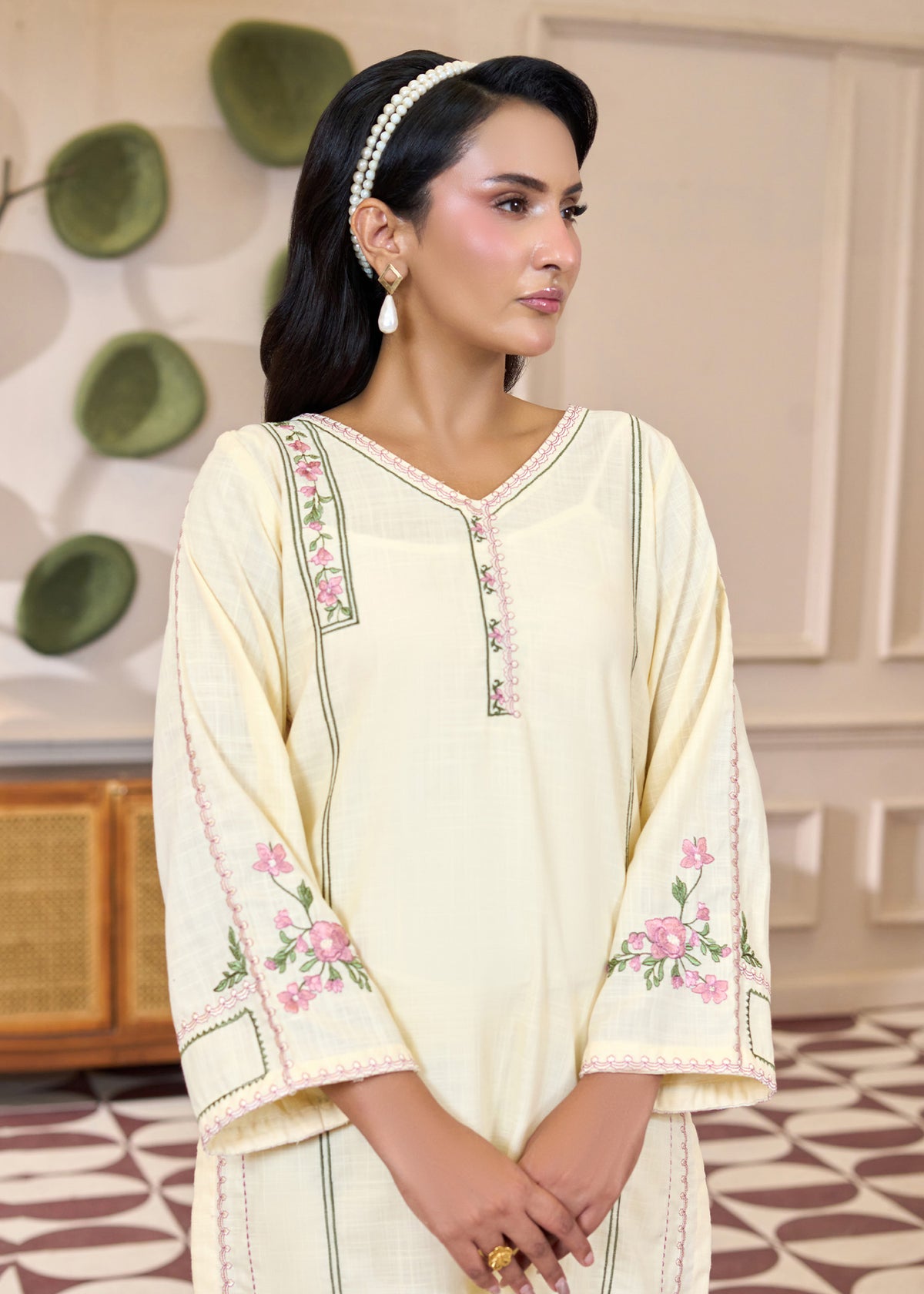 Ivory Bloom-Off-White