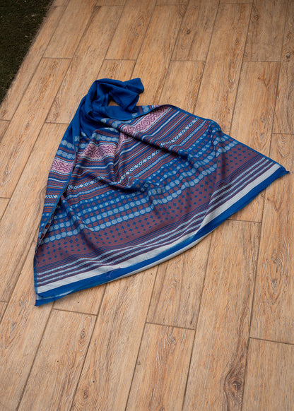 Royal Blue Dupatta