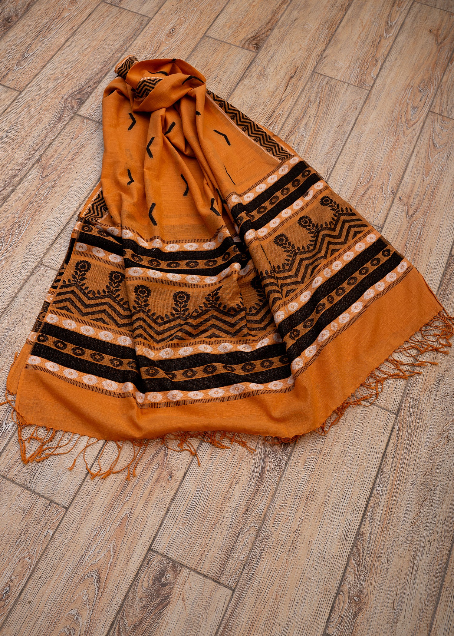 Mustard Orange Dupatta