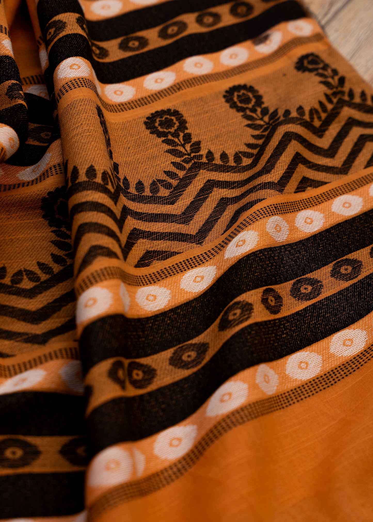 Mustard Orange Dupatta