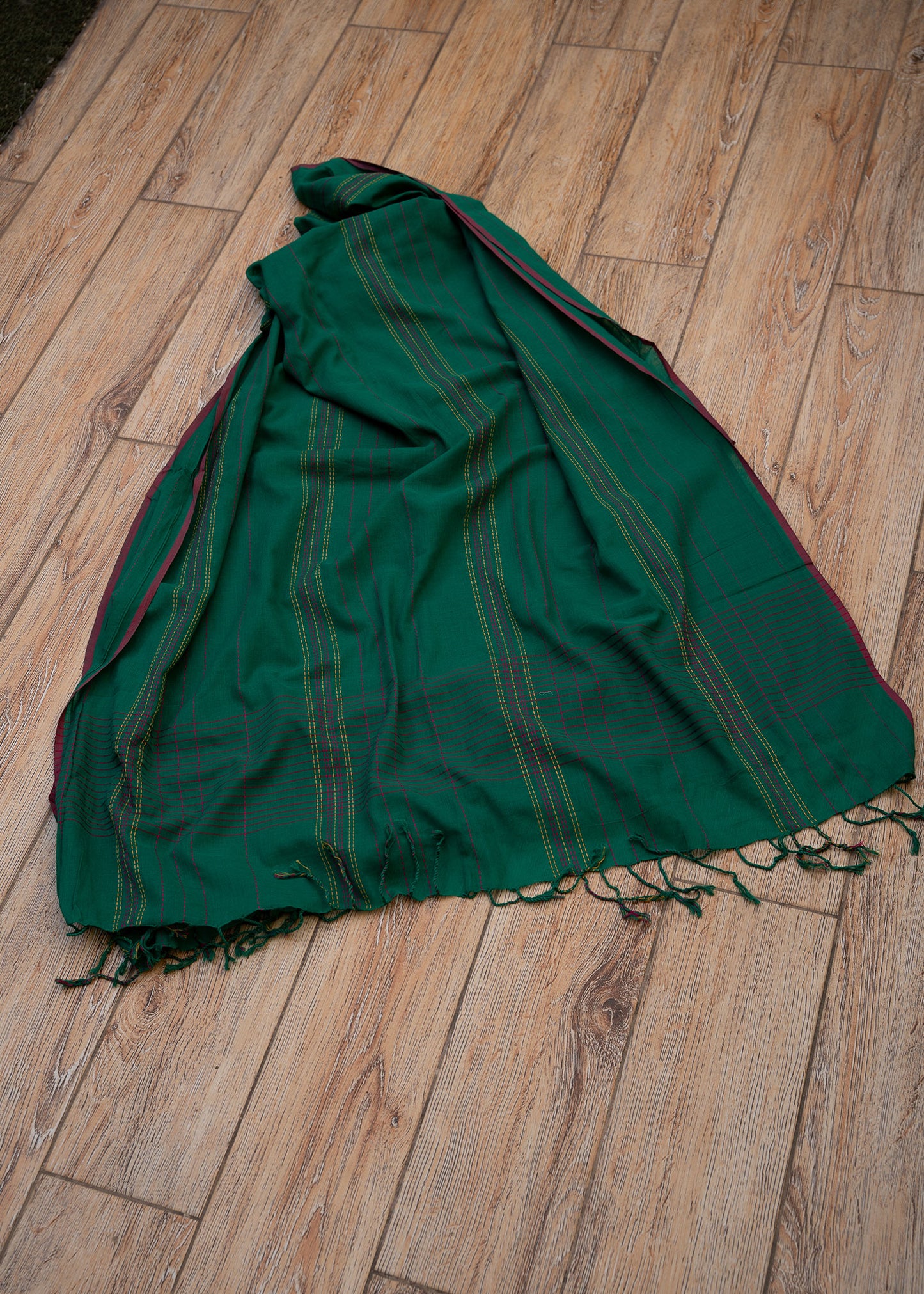 Bottle Green Dupattta