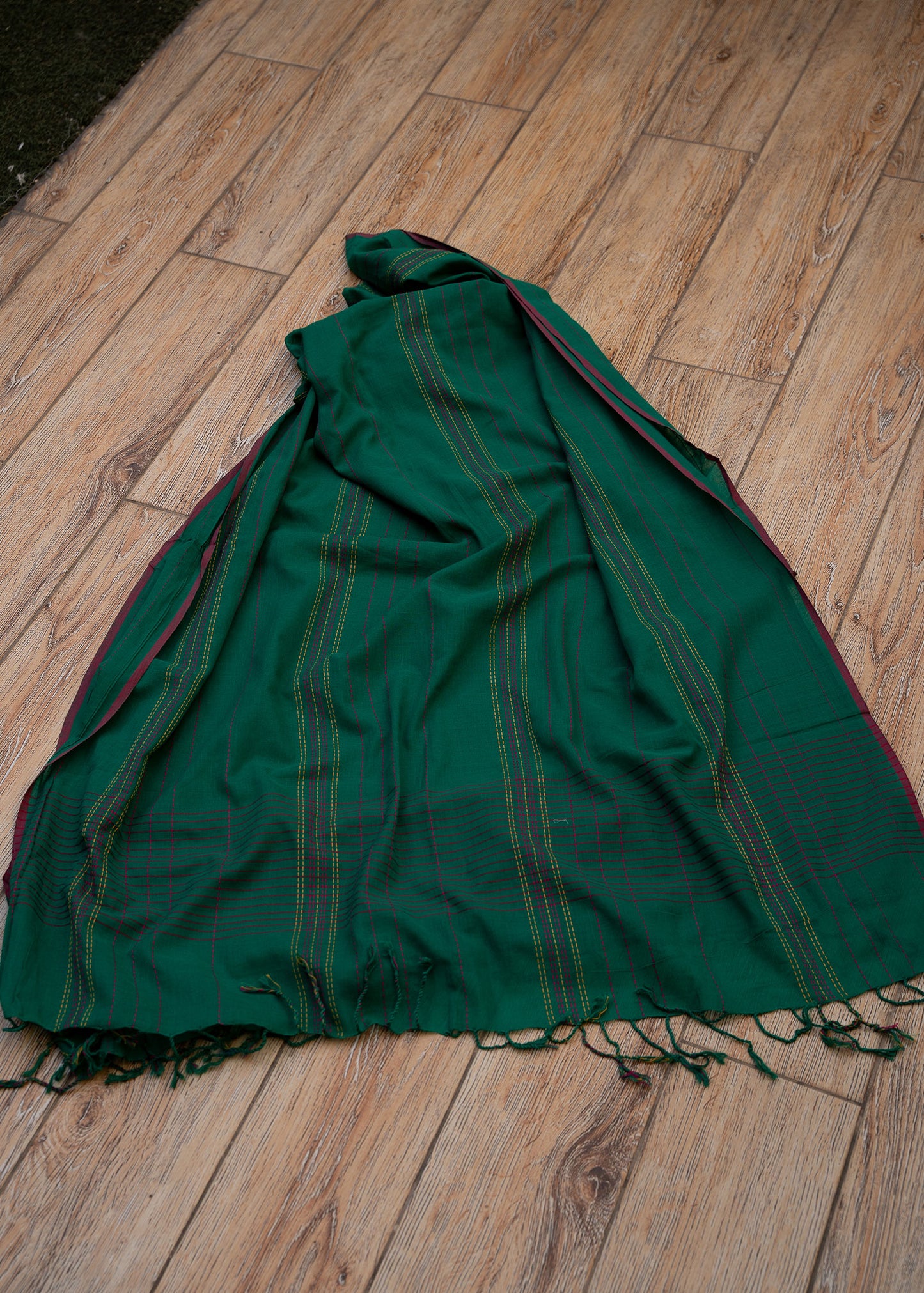 Bottle Green Dupattta