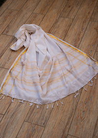 Pristine White Dupatta