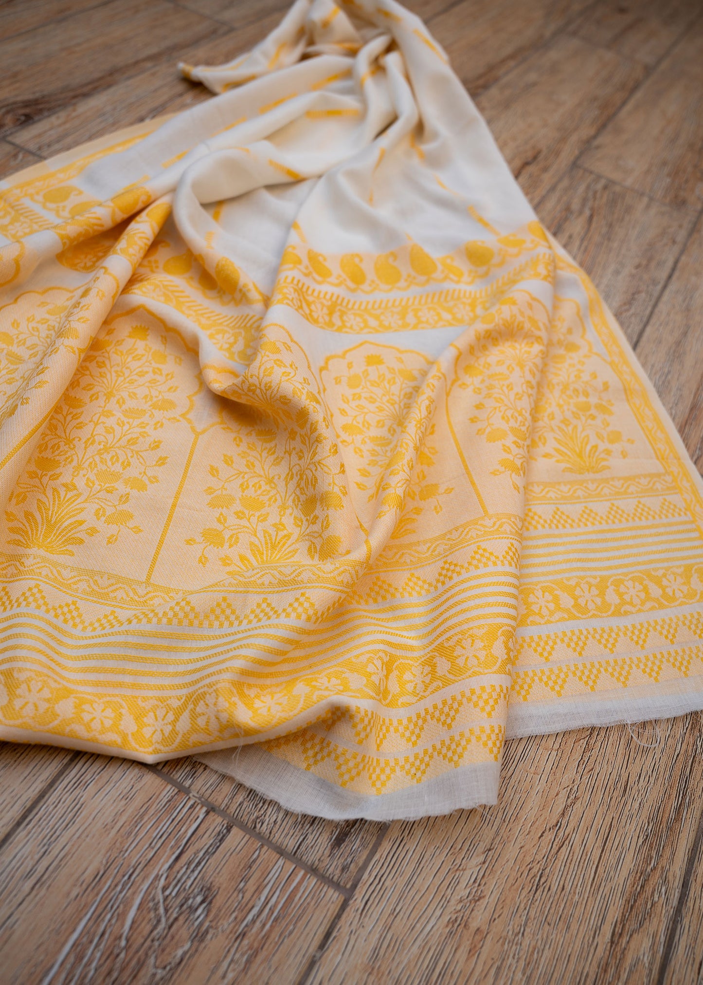 Ivory Shimmer Dupatta