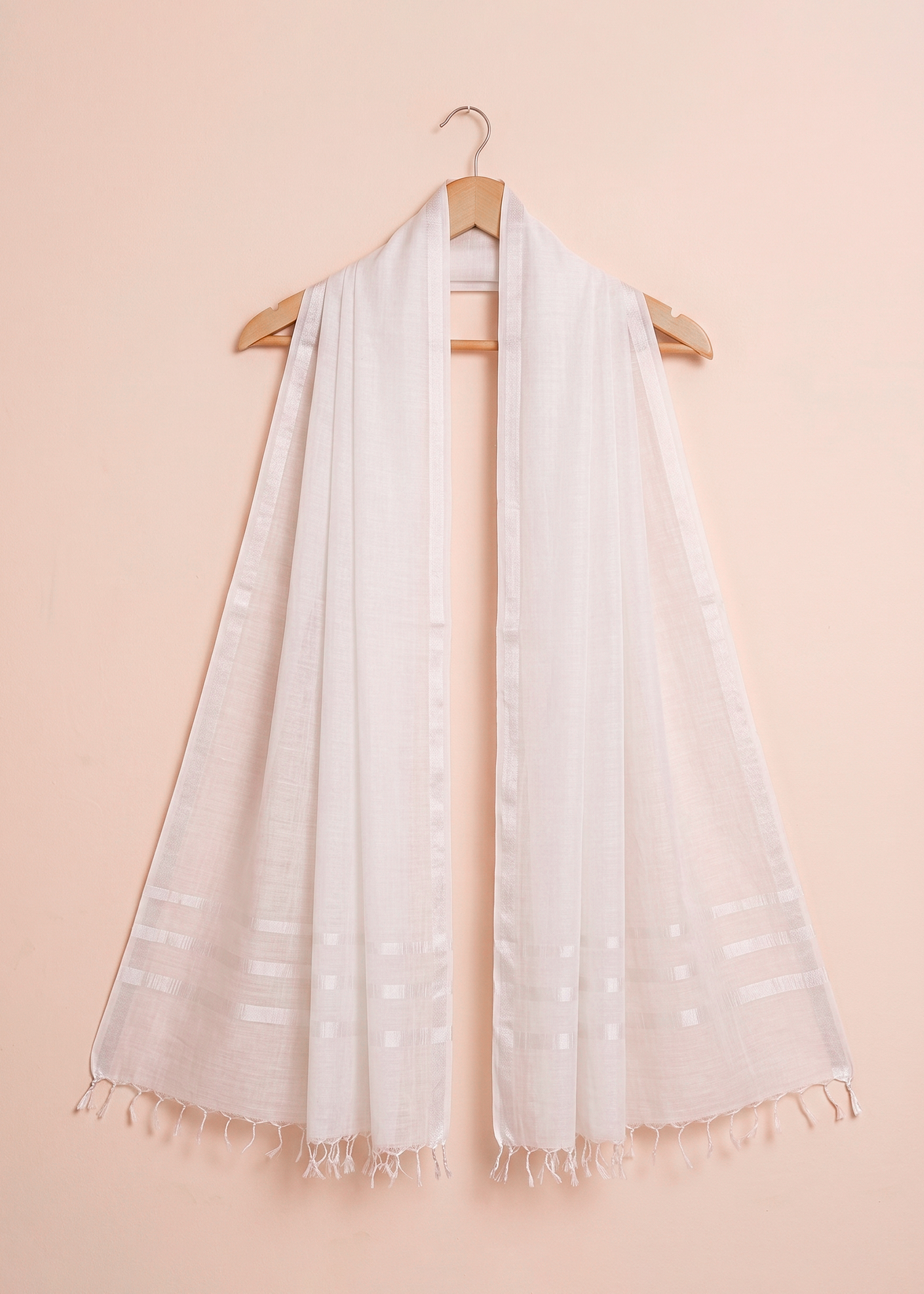 Pearl White Dupatta