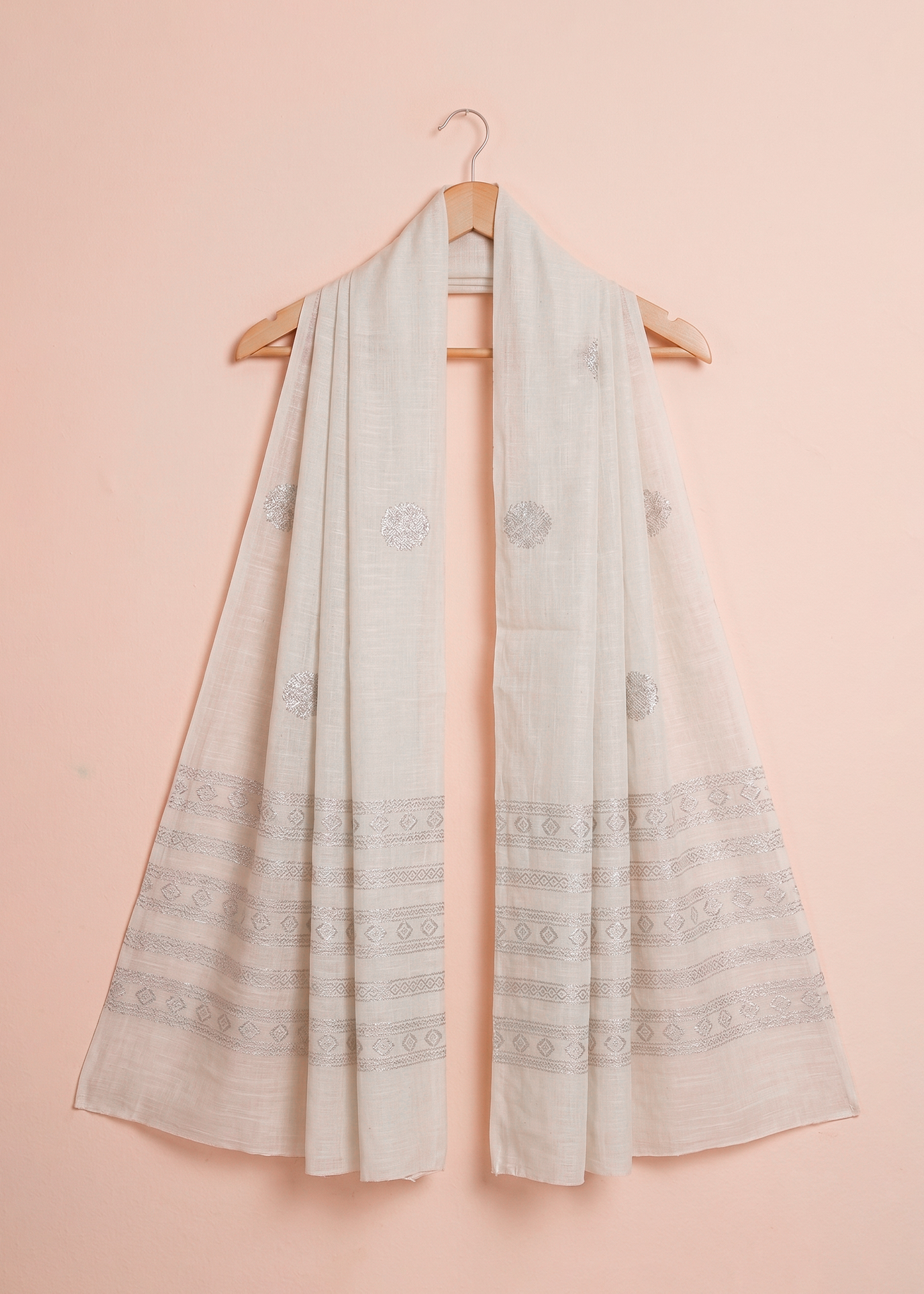Creamy Off White Dupatta