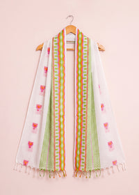 Crisp White Dupatta